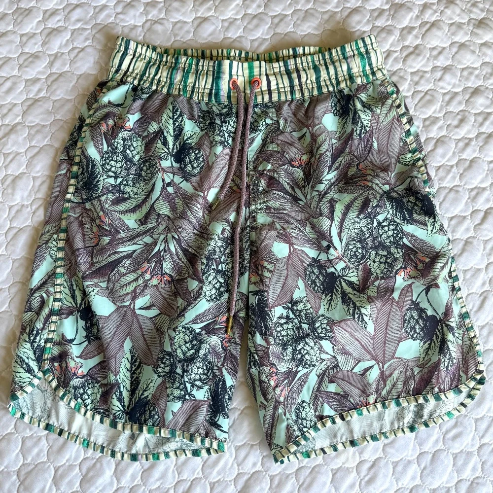 Maaji Tropical Swim Trunks‎ Unlined Size Medium